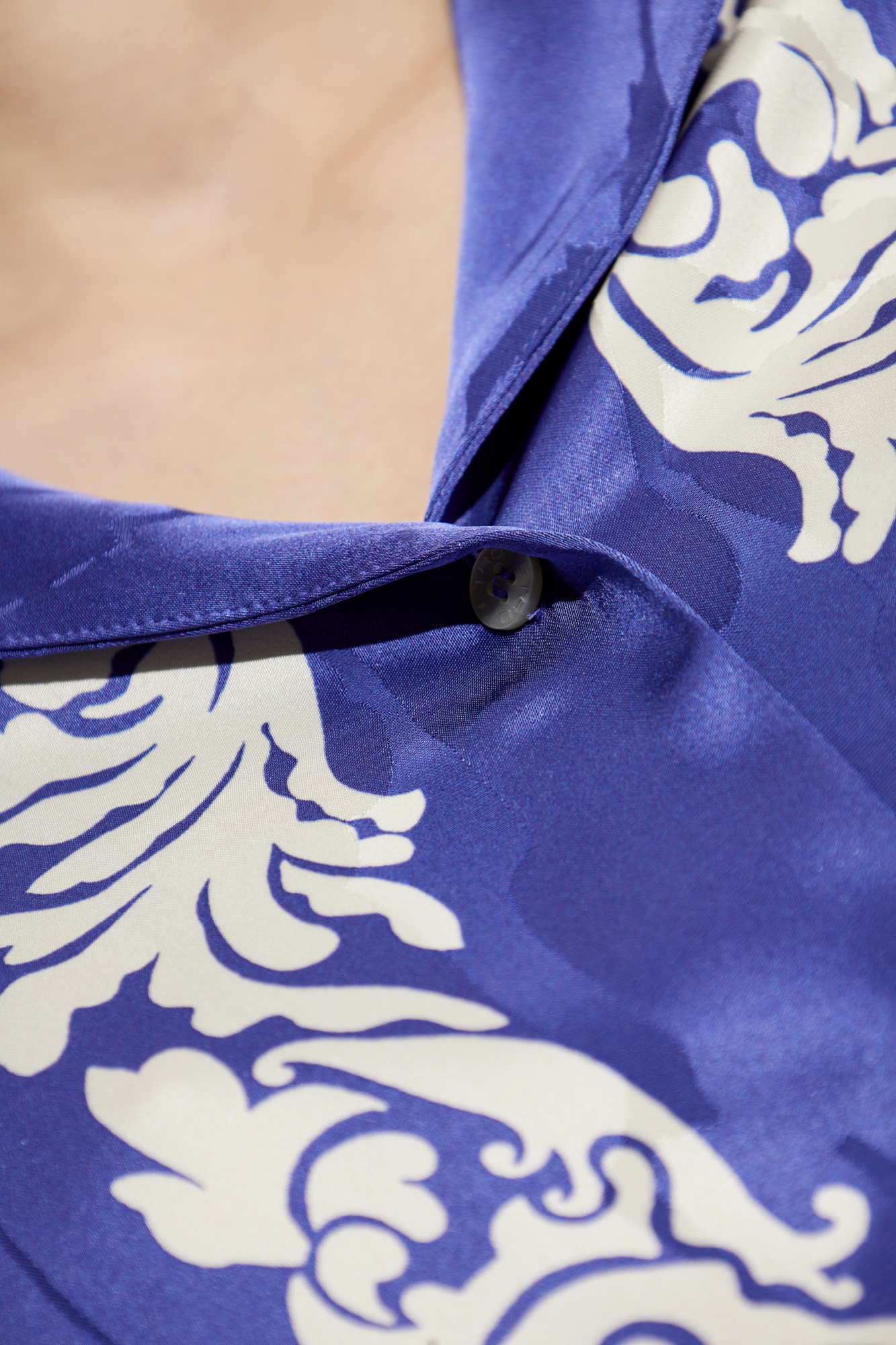 Tシャツ・カットソー ETRO Women Tunic Tops WRIA0034 AV581X0889 BLUE Etro Hand painted cotton T-shirt - Blue - Women | 1Y0209254201